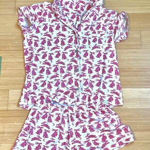 roller rabbit pj set size xs